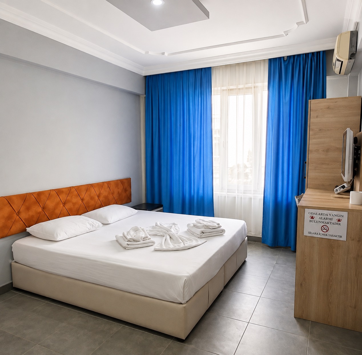 Otel Yaşasın duble yataklı oda fotoğrafı